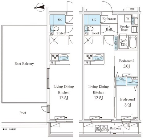 テラス杉並方南町の物件間取画像